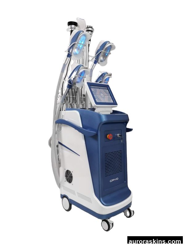 Professional Hot Cold Thermal Shock New Lipo Cryotherapy 360 Cryo Fat Slimming Machine with Cryotherapyfacial Handle