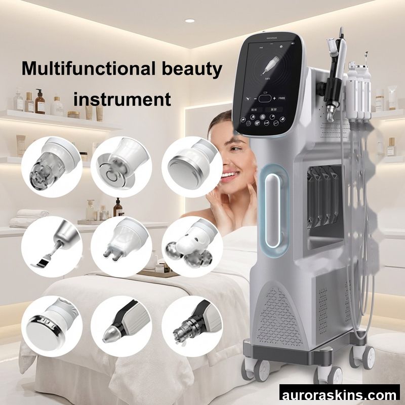 2026 Skin Rejuvenation Blackhead Removal Facial Cleanser Oxygen Facial Machine Hydrodermabrasion Microdermabrasion Machine