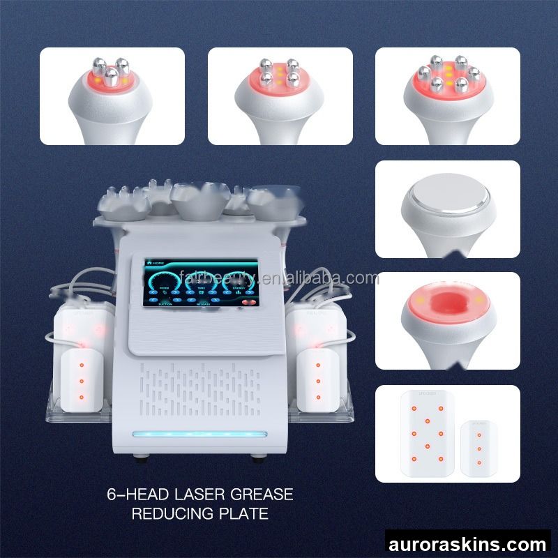 Multifunctional Fat Reduction Machine for Home and Salon Use Body Slimming Weight Loss 6 in 1 40 K Massage Machine Beauty