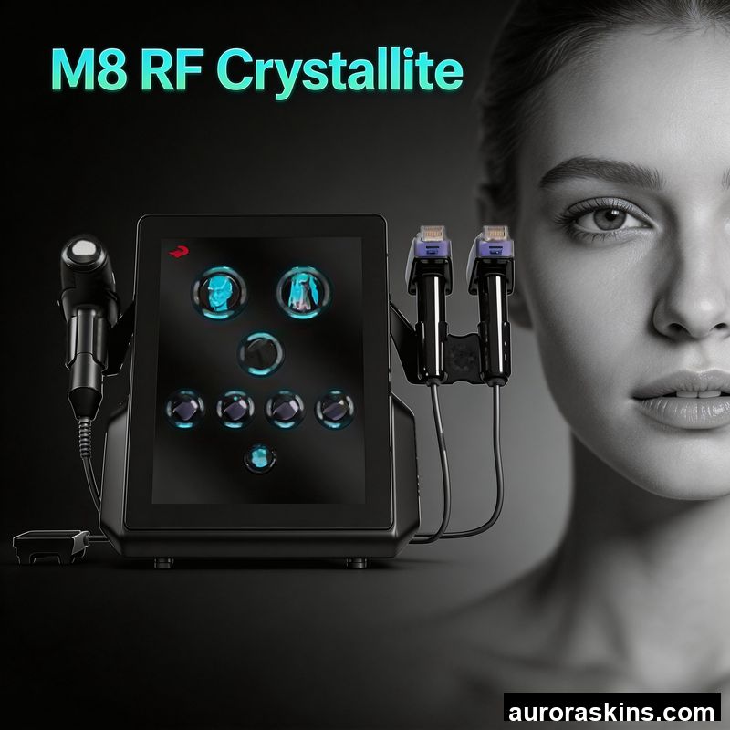 2026 Depth 8 Ice Hammer 4MHz Anti-aging Skin Tightening Crystal Facial Rejuvenation Body Contouring Face Cleaning Beauty Device