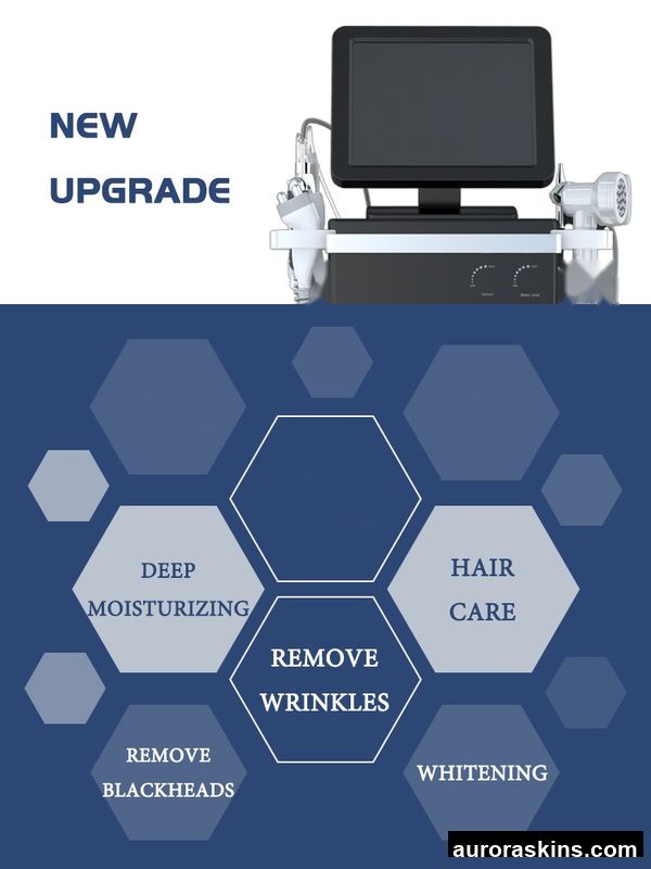 Facial Instrument Deep Cleaning Blackhead Removal Facial Spa Beauty Oxygen Machine Multifunctional Skin Care 11 in 1