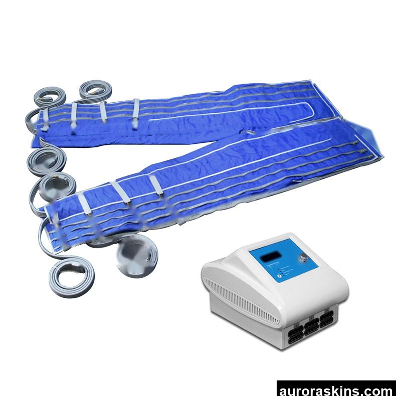 Professional Pressotherapy Lymphatic Drainage Air Compression Massage Machine with 24 Air Chambers for Commercial Use