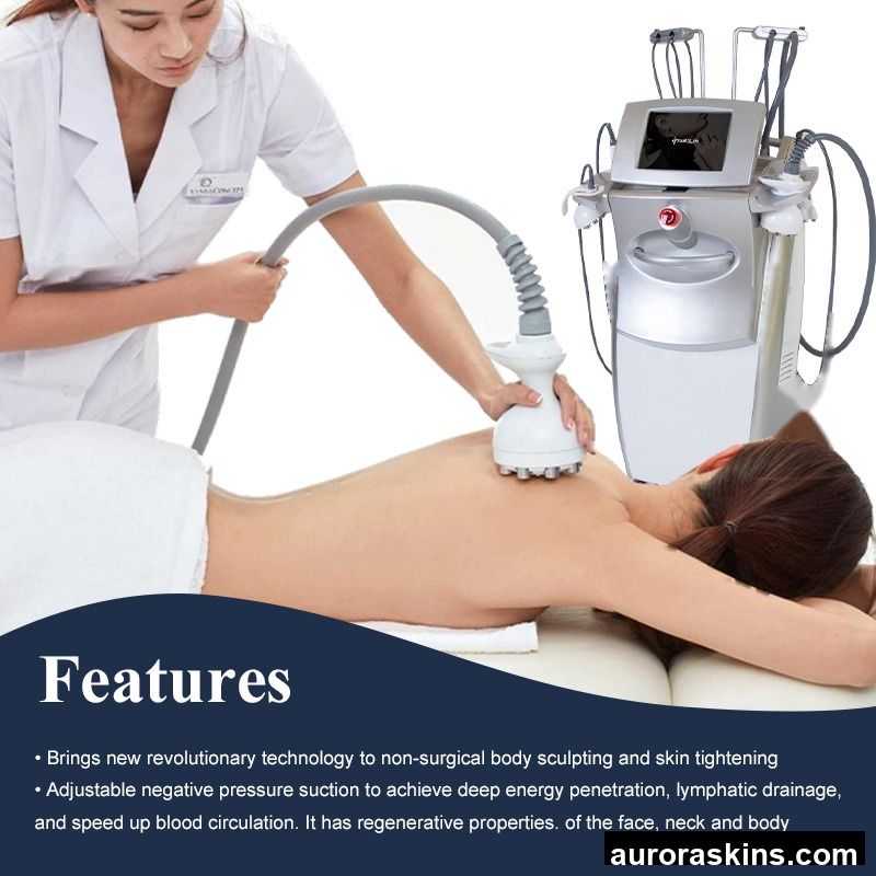 4D Venus Legacy Machine Negative Pressure Vela Rotation Roller Massage Inner Roller 3D S Shape 360 Rotating Rolling Machine
