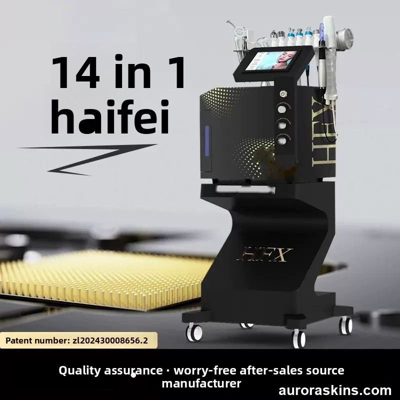 Haifei Large Bubble Skin Management Instrument Beauty Lifting V Face Salon Special Oxygen Jet Comprehensive Cleansing Tool for