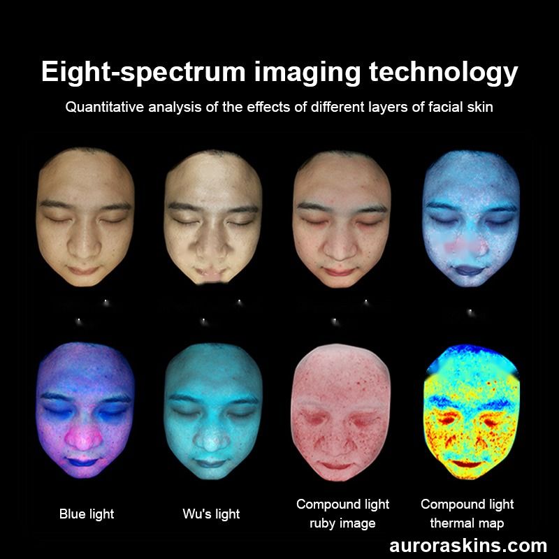 New Arrivals Smart Intelligent Digital Facial Skin Analyzer 3D AI Face Skin Analysis Machine Aisia Skin Analyzer Machine