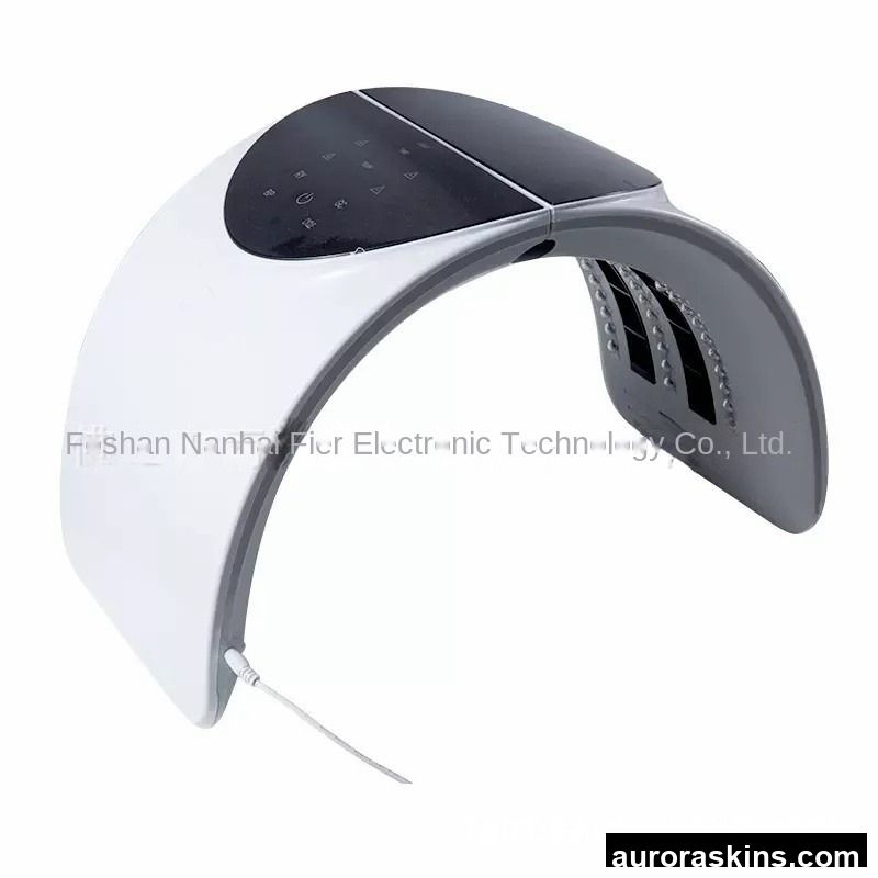 Folding Household Beauty Instrument ABS Physiotherapy Tool Red Blue Light Special Photon Skin Rejuvenation Tool for Facial