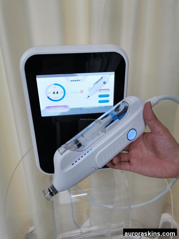 2025 Microcrystalline Meso Therapy Non-invasive Gun Wrinkle Remove/ Portable Needle-free Meso Mesotherapy Injection Gun