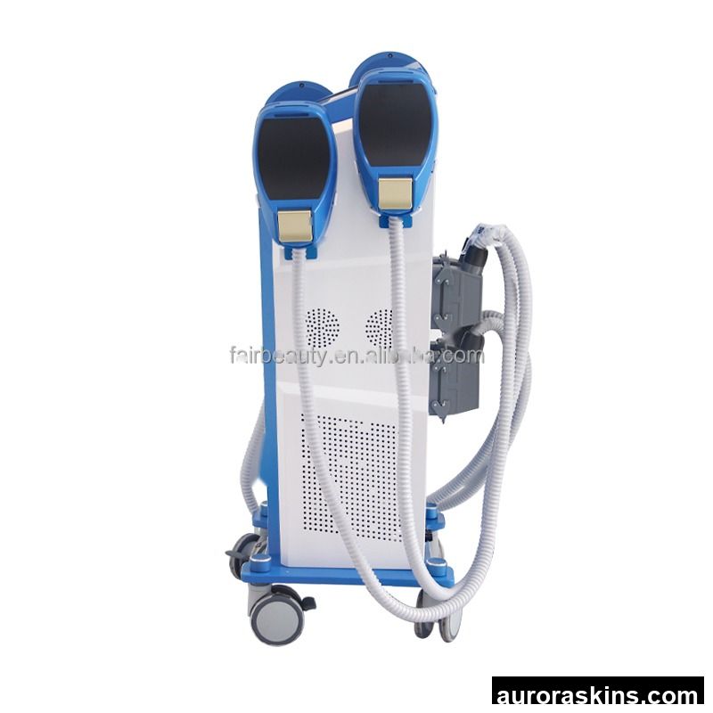 Standing Body Slimming Device High Energy Focused Electromagnetic Waves Magnetic Muscle Stimulator for Cellulite Removal