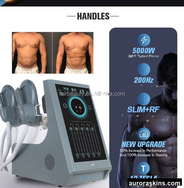 2026 New the Latest Four-Head Magnetic Shaping Slimming and Muscle Strengthening Beauty Machine Fat Reduction