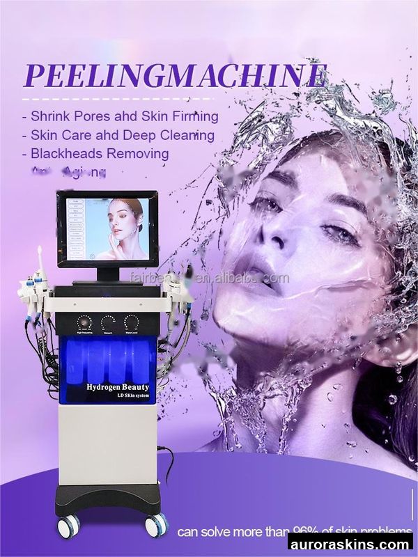 EU/US Warehouses 14 in 1 Facial Deep Cleansing Machine Water Oxygen Skin Care Device Face Exfoliating Moisturizing Beauty Salon