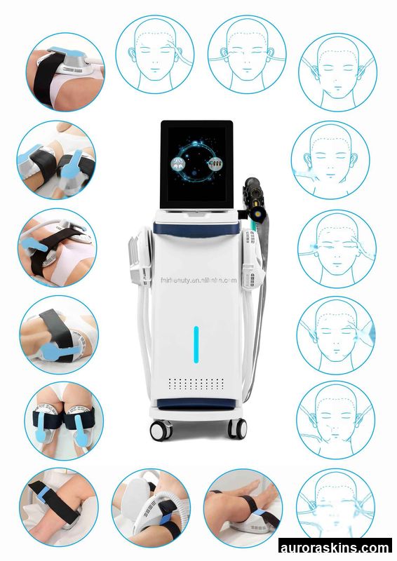 Comprehensive 7-Mode PE Skin & Muscle Device-Facial Lifting, Wrinkle Smoothing, Skin Firming, Muscle Toning, and Body Shaping
