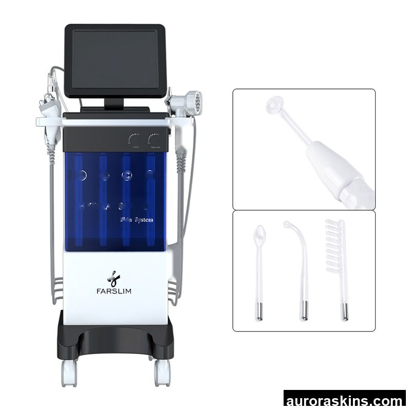 Facial Instrument Deep Cleaning Blackhead Removal Facial Spa Beauty Oxygen Machine Multifunctional Skin Care 11 in 1