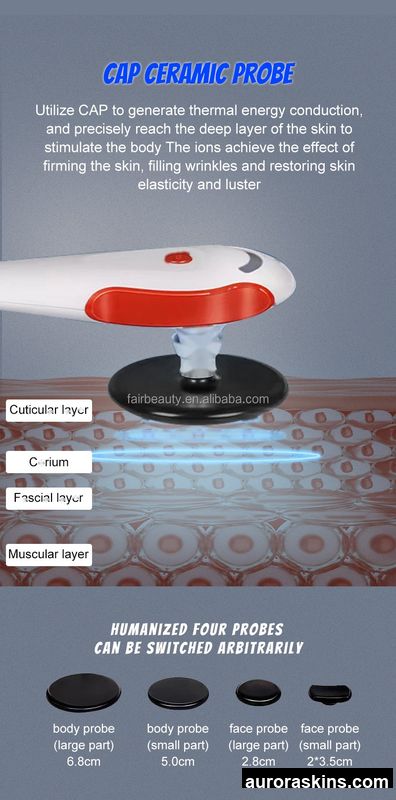 2026 Aurora Skins Professional 448kHz Tecar Therapy System for Physiotherapy Pain Relief