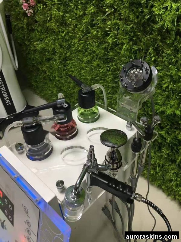 CE Approved 8 in 1 Head Spa Equipment Korea Bubble Spa Scalp Machine Scalp Massage Devices