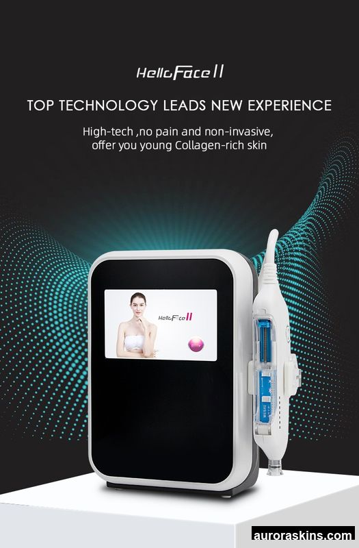Factory Direct Sales Portable Needle-Free Microcrystalline Skin Rejuvenation Device-Wrinkle Removal, Meso-Infusion Therapy