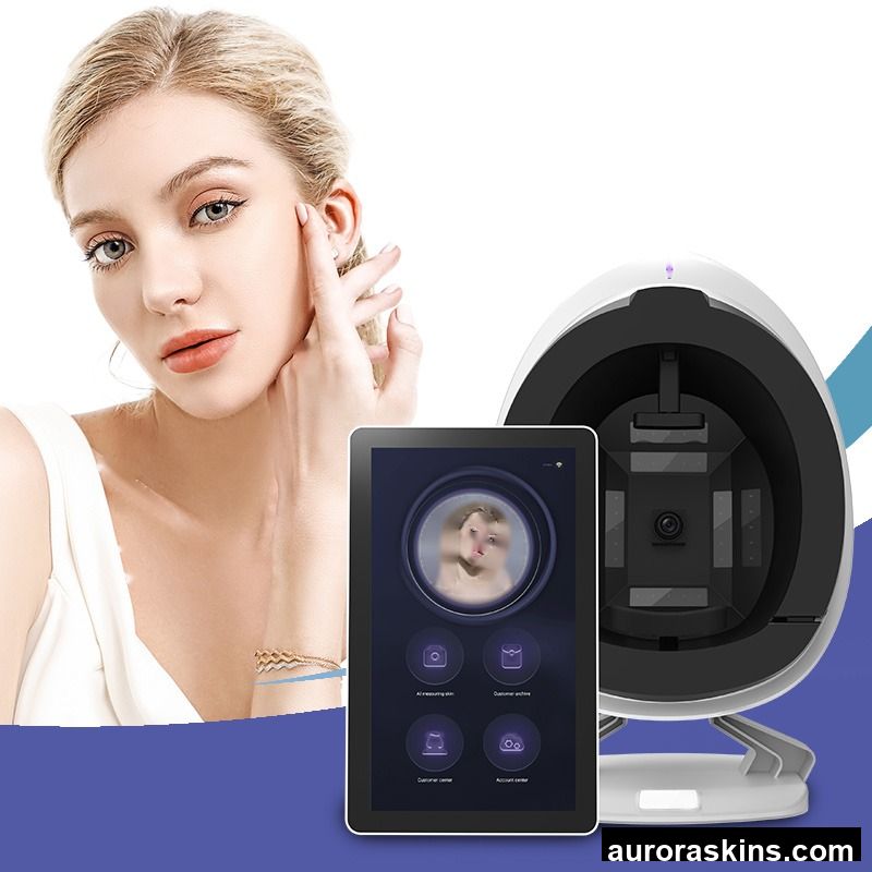 Professional 3D Facial Skin Analyzer Magic Mirror Facial Scanner with US/JP Plug for Body Diagnostics
