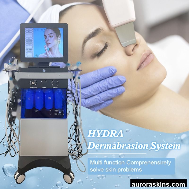 14 in 1 Diamond Microdermabrasion Face Lifting Anti-aging Dermabrasion Wrinkle Removal Skin Tighten Oxygen Bubble Beauty Device