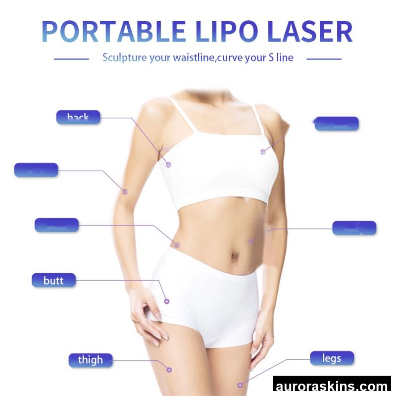Aurora Skins a 6in130K 40K 80K Vacuum Fat Lose Cavi Face Neck Lifting Firming Eye Lifting Skincare Machine Spa Homeuse Kim8 635nm