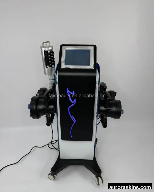 6in 1 Roller 360° Rotating Roller Massage Lymphatic Drainage Slimming Cellulite Removal Body Shaping Slim Massage Device