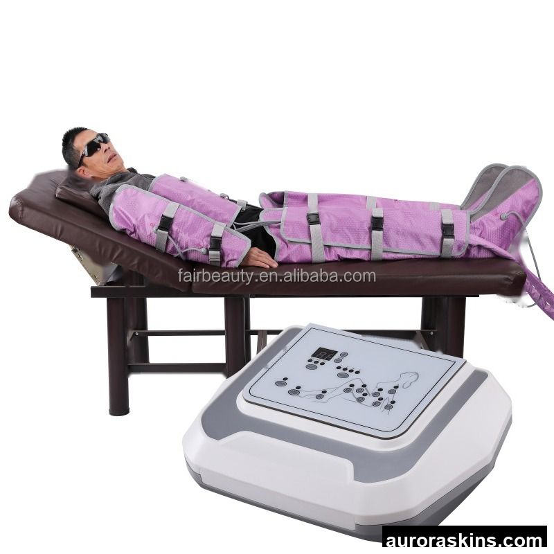 Salon Use Presoterapia Lymphatic Dranaige Massage air Pressure Device Leg Arms Pressotherapy Suit 16 Airbags Slimming Machine