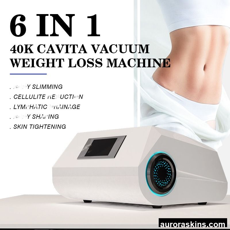 Multifunctional 5 in 1 80k Cavit Vacuum Therapy Machine Body Slimming Vacuum Roller Massage Cavi Machine 80k Cavi Machine