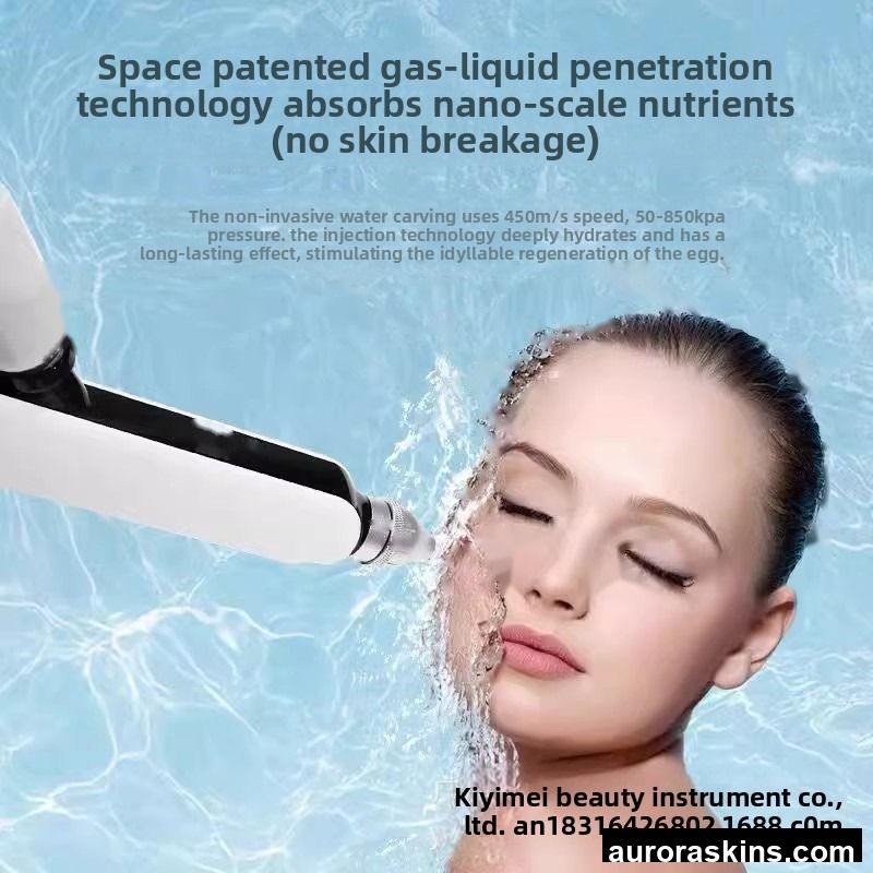 Hydro-Dermabrasion Face Washing Bar High-Pressure Jet Non-Invasive Oxygen Injection ABS Beauty Personal Care Water Doctor