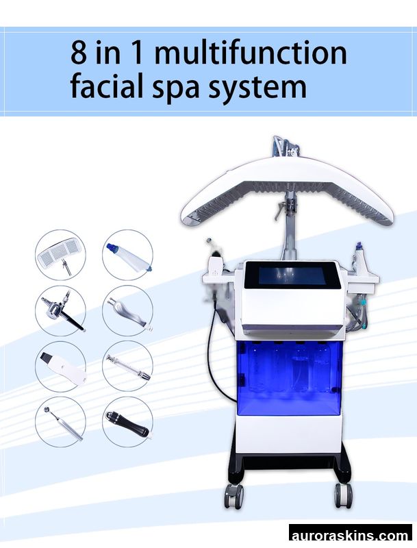 Popular Facial Instrument Deep Cleaning Hydraulic Exfoliation Oxygen Machine Multifunctional Skin Care Beauty Spa