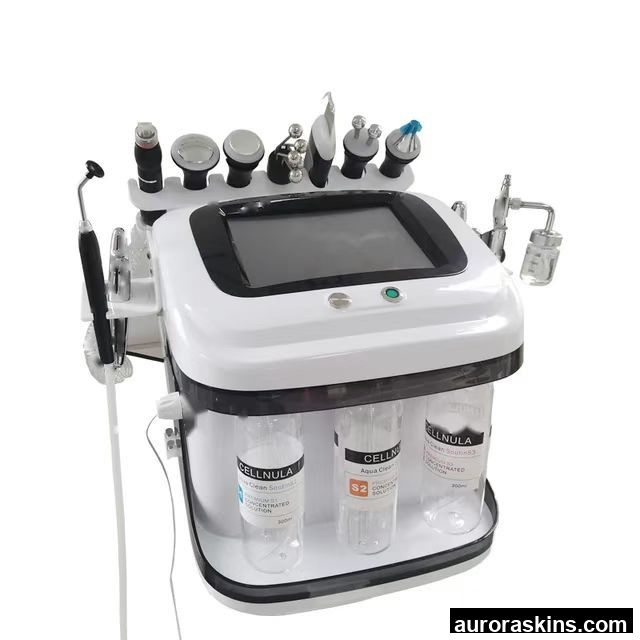 8-in-1 Aqua Facial Machine Multifunctional Hydro Dermabrasion Facial Care Skin Rejuvenation Equipment for Beauty Salon