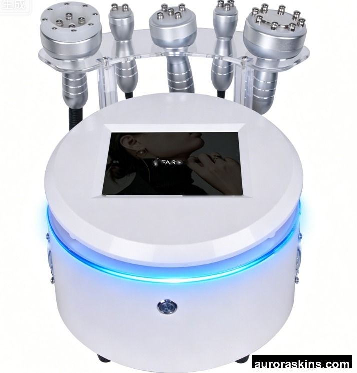 Aurora Skins 5in1 Massager Face Neck Breast Cupping Lifting Salon Slimming Homeuse