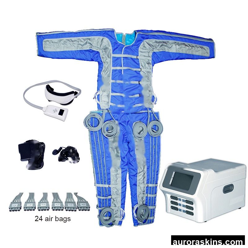 3 in 1 Infrared Pressure Therapy Machine Jacket Eye Air Pressure Massage Body Circulation Slimming Machine with 4 Modes
