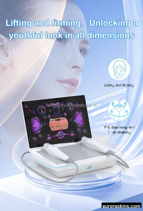 Professional Dual Depth Single Row 2-in-1 SMAS Lifting V Face Firming Machine Wrinkle Removal Anti-Aging Desktop Wireless