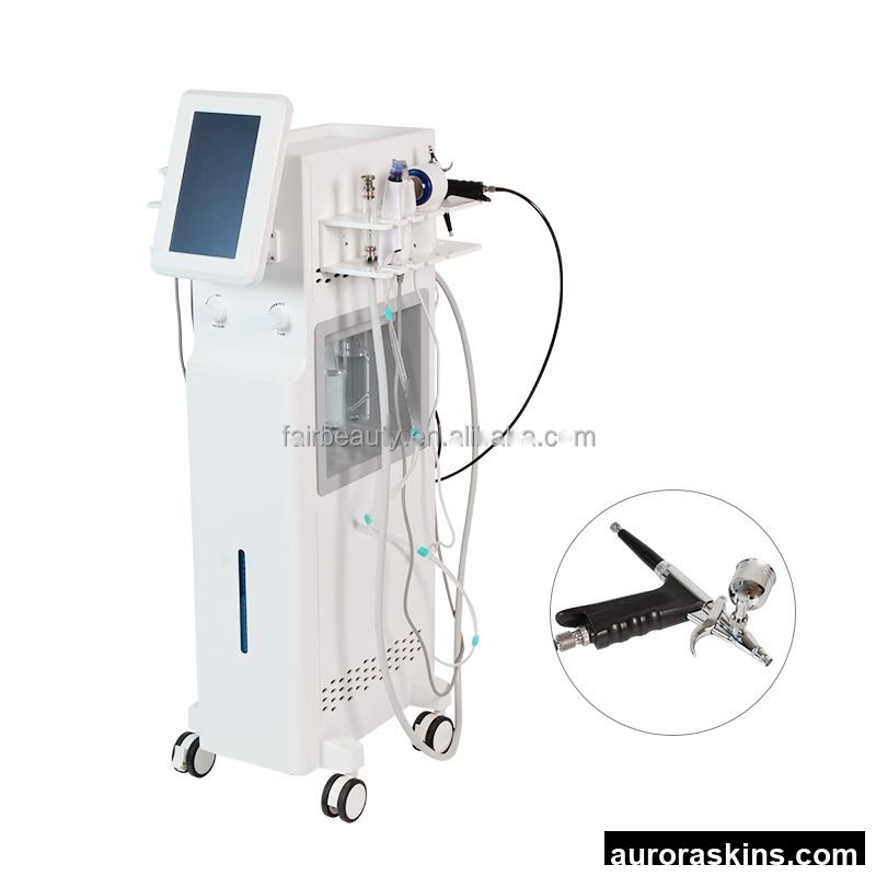Full Face Care Equipment Spray Gun Diamond Glow Facial Machine for Esthetician Student Practical Training