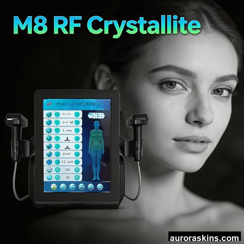 2026 Crystallite Depth 8 4MHz Wrinkle Removal Skin Tightening Facial Rejuvenation Body Contouring Face Cleaning Beauty Device
