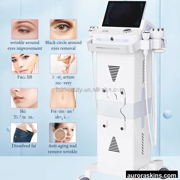 2026 Aurora Skins New K6 Home Body Contouring Device for Toning, Skin Firming, and Face Lifting with Roller Technology