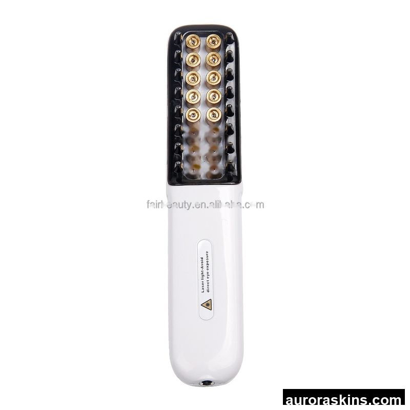 Hand-Held Electric Massage Comb Hair Loss Treatment Machine Red Light Therapy Scalp Hair Growth Comb Hair Regeneration Brush.