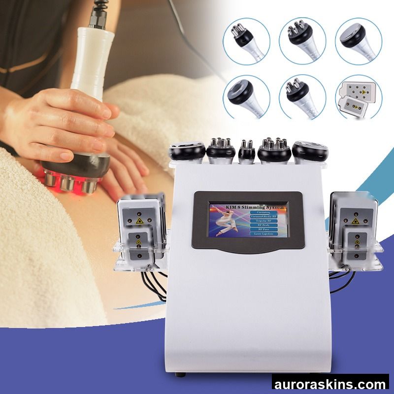 2025 New Desktop S Shape 80K Vacuum Cavit Machine Cavi System for Beauty & Body Slimming LED Indicator with AU Plug