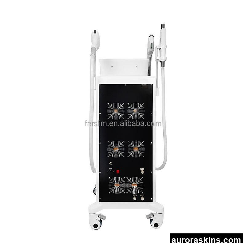 Professional 3 in 1 Skin Beauty Device Diode Hair Removal IPL Skin Rejuvenation Whitening Nd.yag Carbon Peeling Beauty Machine