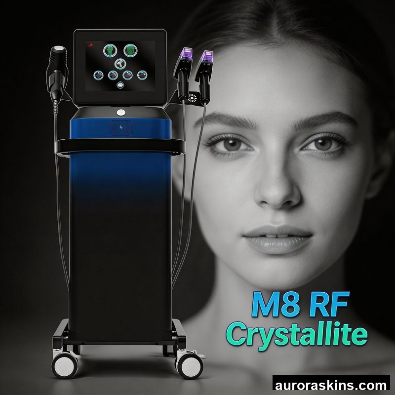 2026 2-in-1 Depth 8mm 12P 24P 40P Nano Facial and Body Skin Rejuvenation Anti-aging and Body Contouring Face Clean Beauty Device