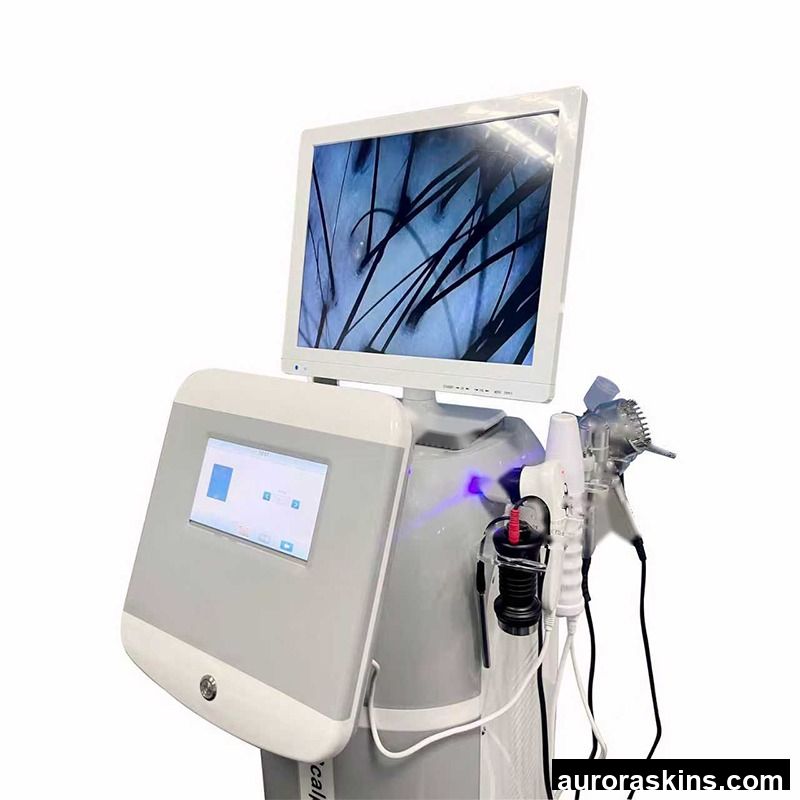 2026 Hair Scalp Analysis Care Management Intelligent 7in1 Scalp Scan Detector Scalp Tester Hair Machine Hair Regrowth Machine