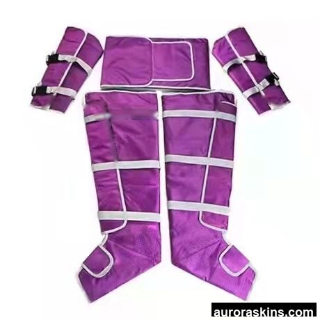 Pressotherapy Air Compression Device-Full-Body Drainage Suit, UV Monitoring, Breast Health & Contouring for Legs and Stomach