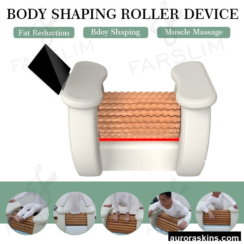 360 Inner Ball Roller Body Shaping Capsule Multi-color Infrared Light Lymph Drainage Weight Loss Beauty Equipment Breast Message