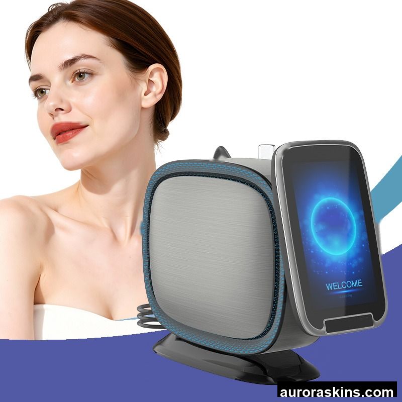 Automatic Pipe Cleaning Nano Beauty Facial Daily Care RGB Light Microneedling MesoGun Skin Tightening Wrinkle Meso Injector