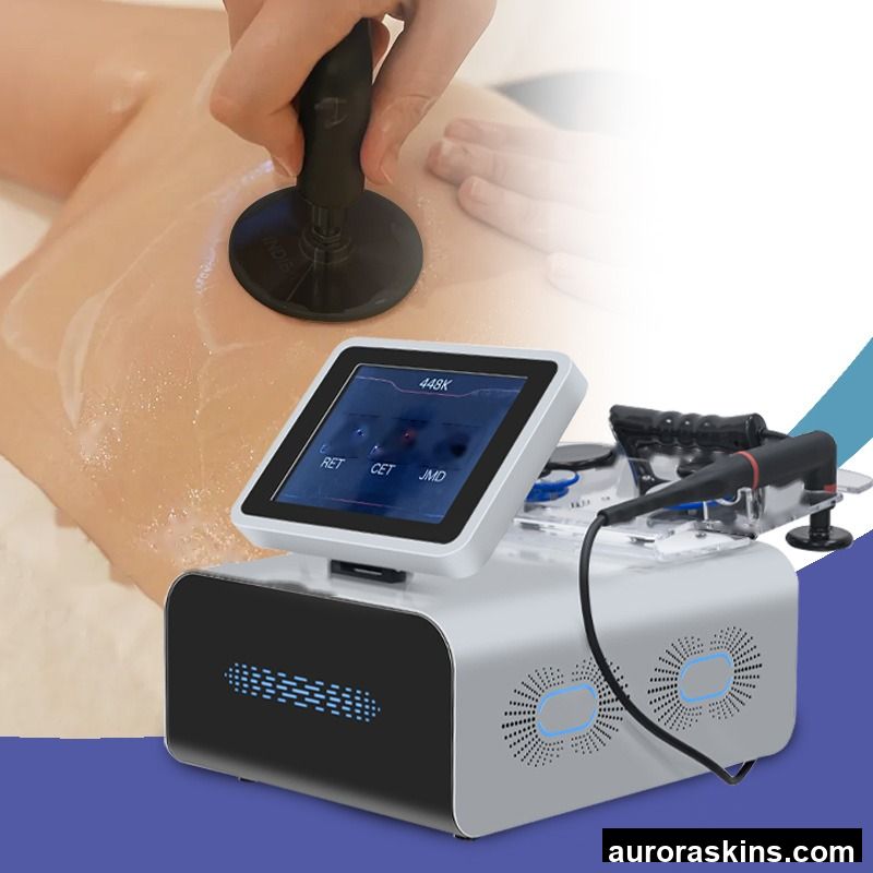 448KHz Indiba Therapy Machine 448kHz Tecar Therapy Pain Relief Fat Removal Cet Ret Vibration Massage Electric Machine