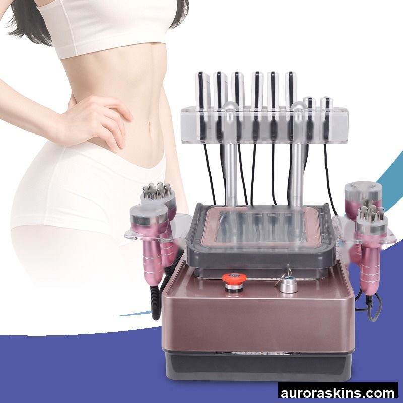 Skin Tightening Fat Reduction Machine for Home and Salon Use Body Slimming Weight Loss Equipment 6 in 1 Multifunctional Beauty