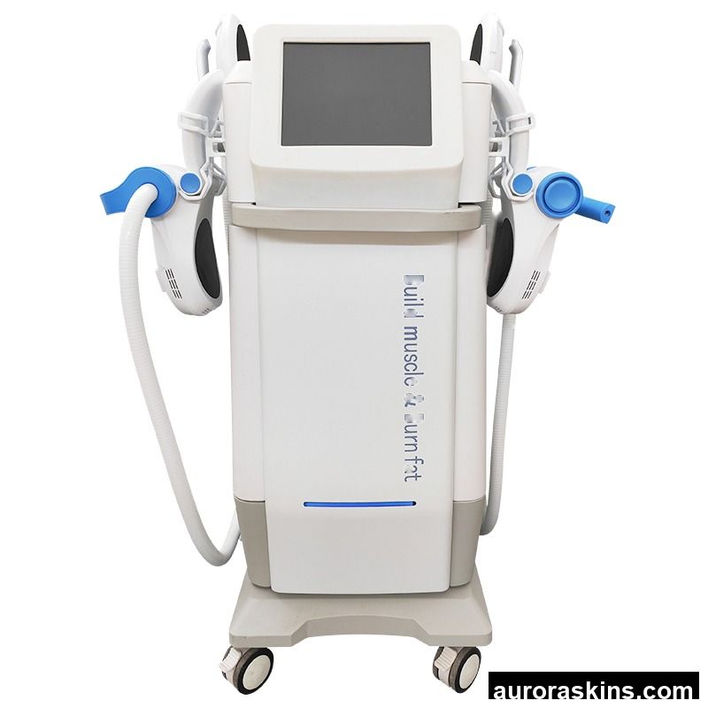 Professional Vertical 4 Handles Magnetic Muscle Stimulator with 10.4-inch Touch Screen for Beauty Salon SPA Center
