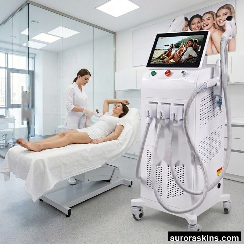 Hair Removal Machine 808 755 1064 940nm Spot Removal Hair Removal Machine Nd Yag Painless Tattoo Removal Machine