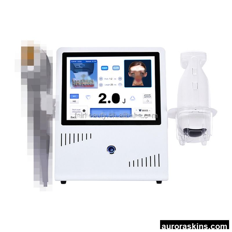 7D Vmax 2-in-1 Face & Body Lifting Device-Smooths Wrinkles & Stretch Marks, Interchangeable Cartridges-Salon Use