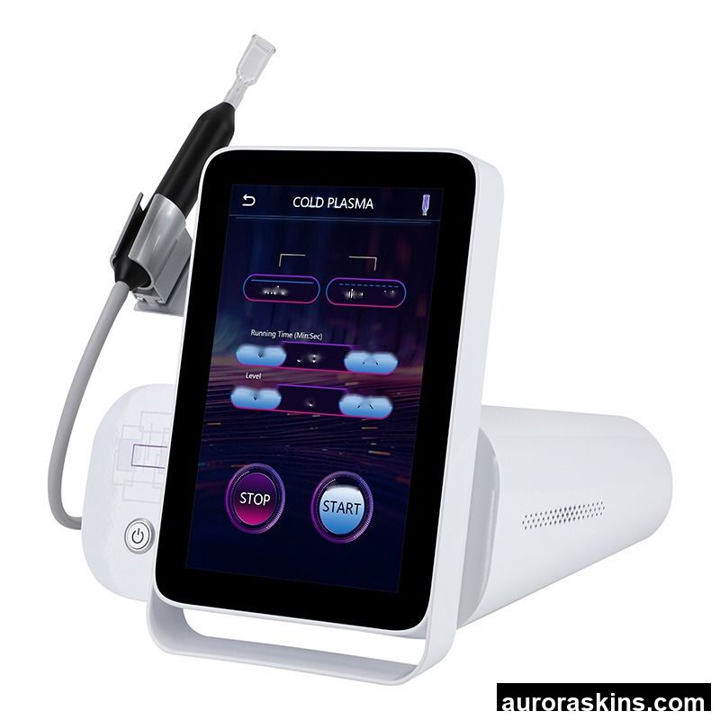 New China Standing Compact Desktop Dot Matrix Fusion Machine Cold Plasma Beauty Instrument Face Lift ABS Stainless Steel