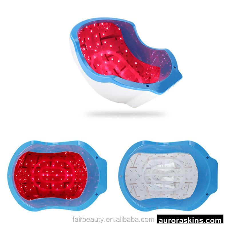 Laser Hair Regrowth RF LED Light Massager Scalp Stimulator Growth Hair Care Electric Machine