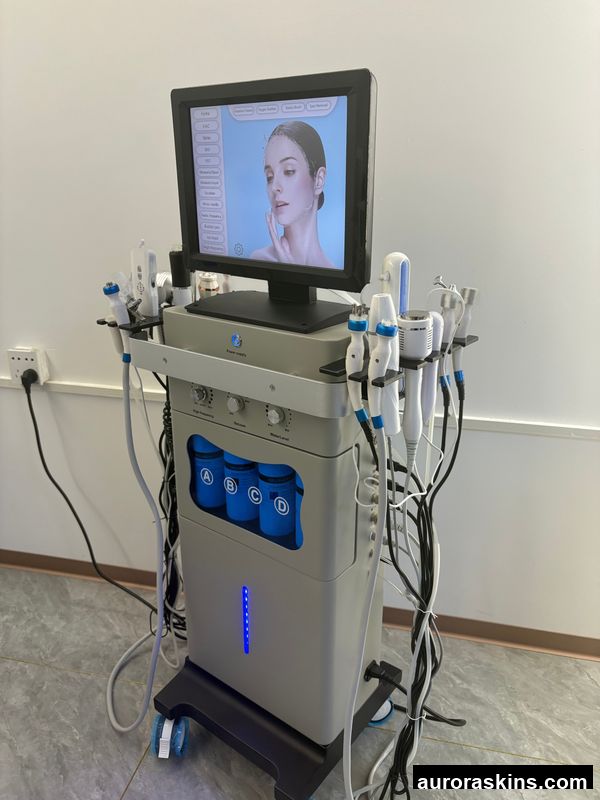 Customized 18 in 1 Beauty Oxygen Jet Oxygen Facial Skin Tightening Whitening Machine Face Cleaning Beauty Salon Machine
